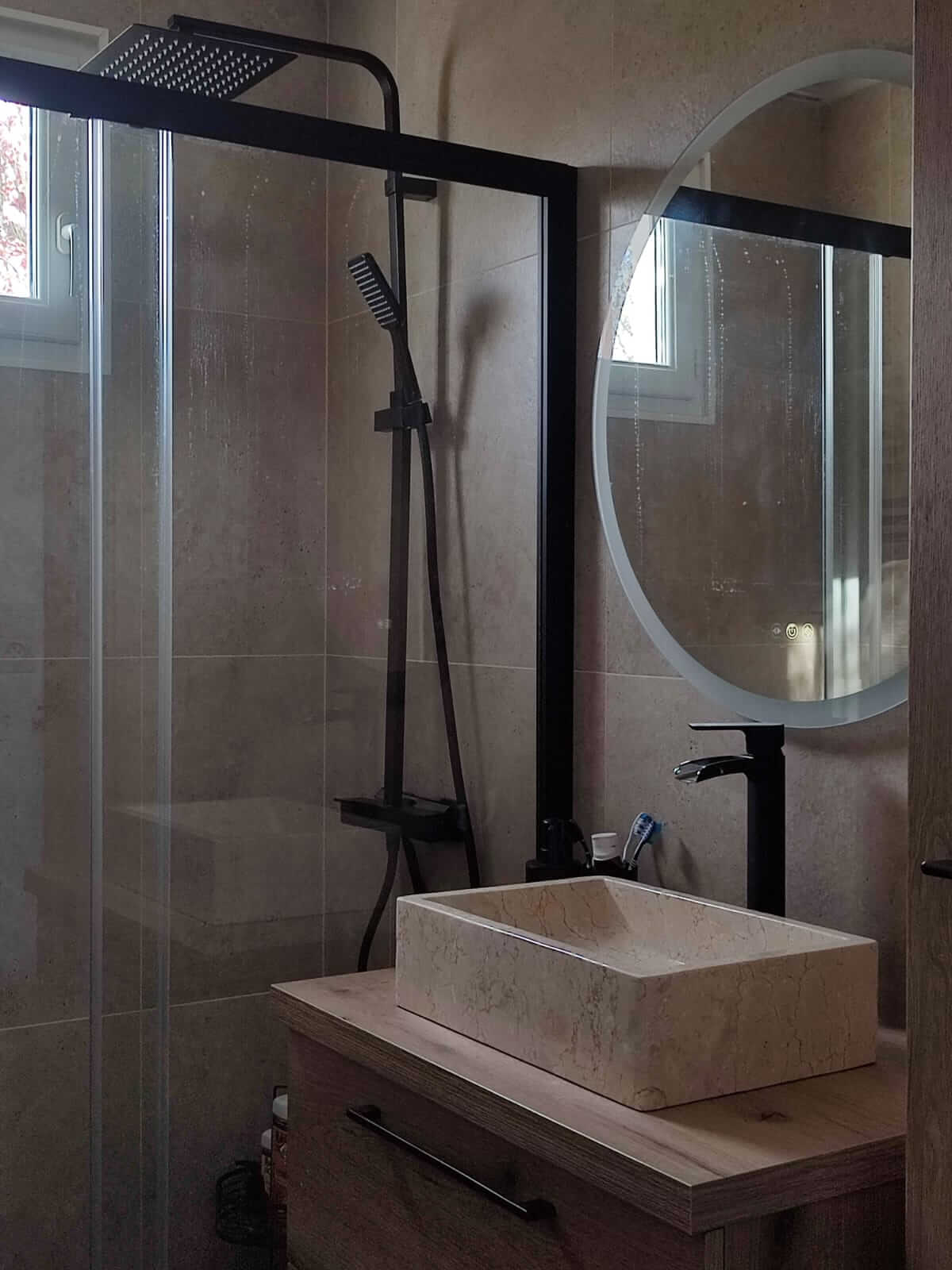 salle d'eau rénovée