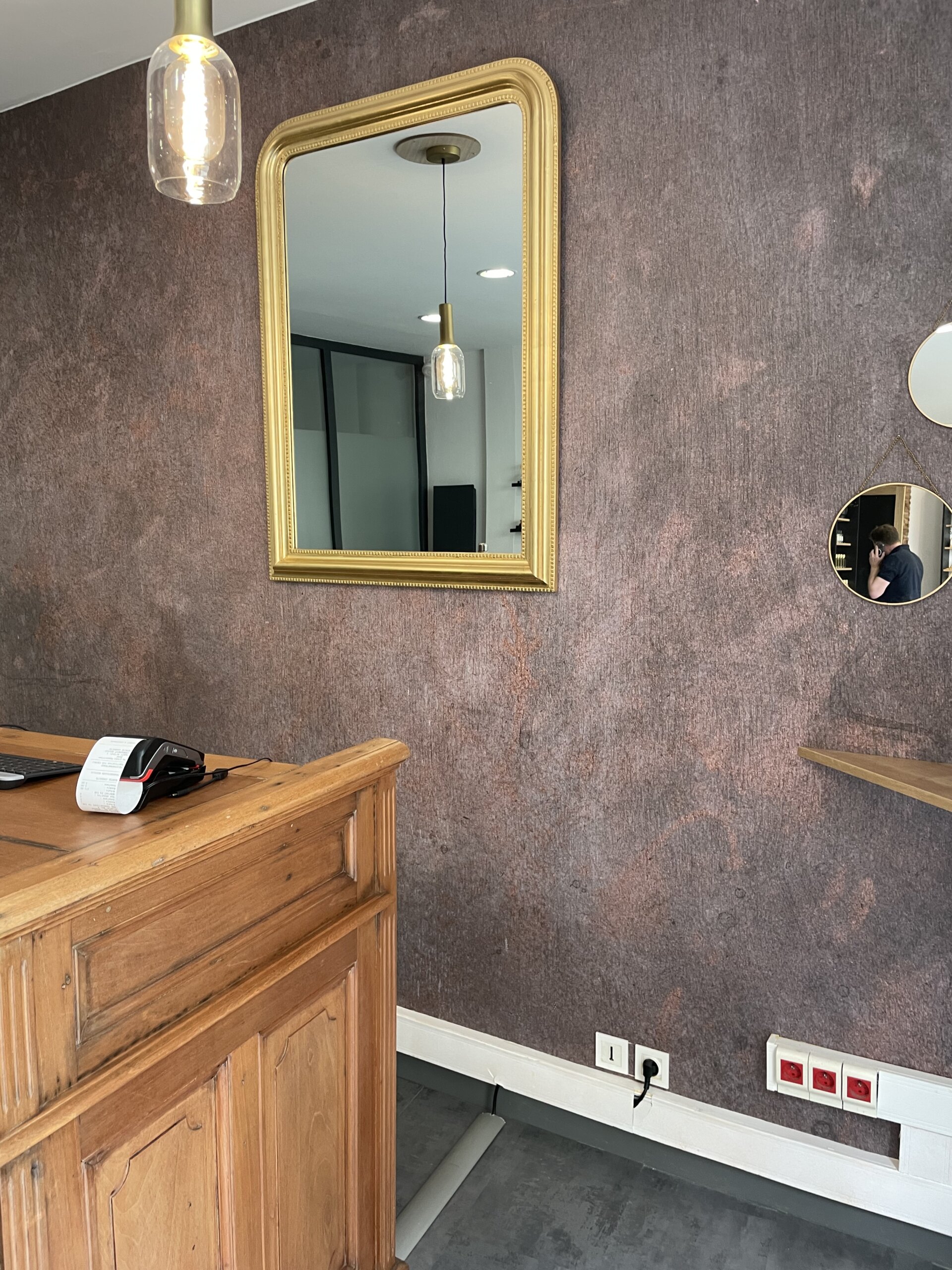 toile fond parfumerie